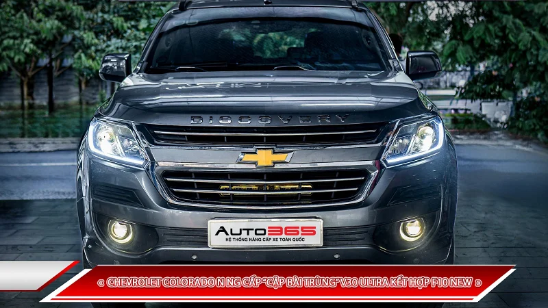 CHEVROLET COLORADO NÂNG CẤP “CẶP BÀI TRÙNG” BI LED X-LIGHT V30 ULTRA KẾT HỢP BI GẦM X-LIGHT F10 NEW