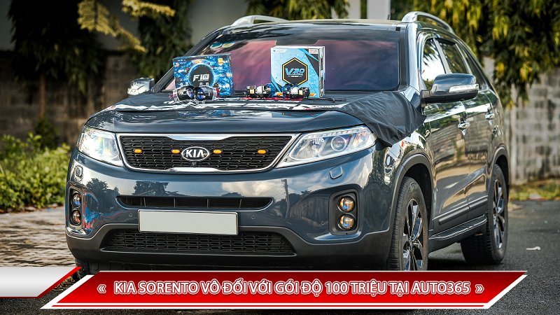 KIA SORENTO VÔ ĐỐI VỚI GÓI ĐỘ 100 TRIỆU TẠI AUTO365