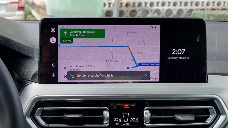 ANDROID AUTO: ĐÃ CHẠY RẤT MƯỢT, TRỢ LÝ TIẾNG VIỆT DỄ DÙNG HƠN APPLE CARPLAY NHIỀU