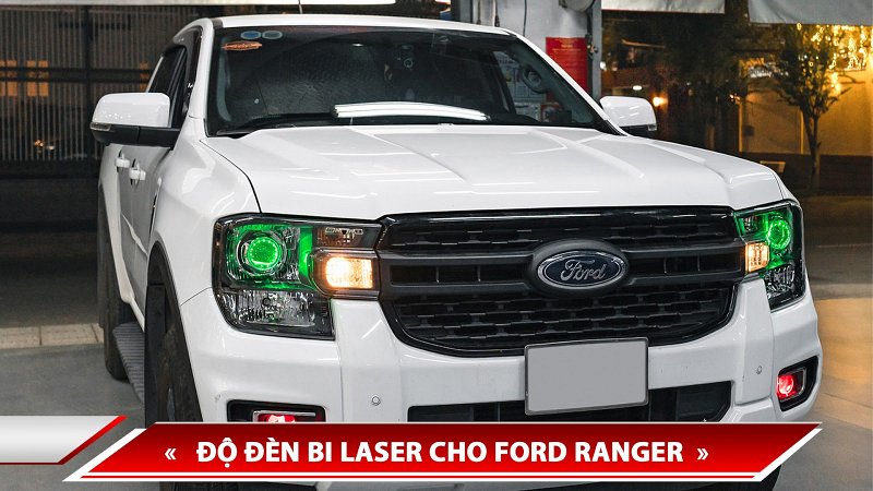 ĐỘ ĐÈN PHA FORD RANGER