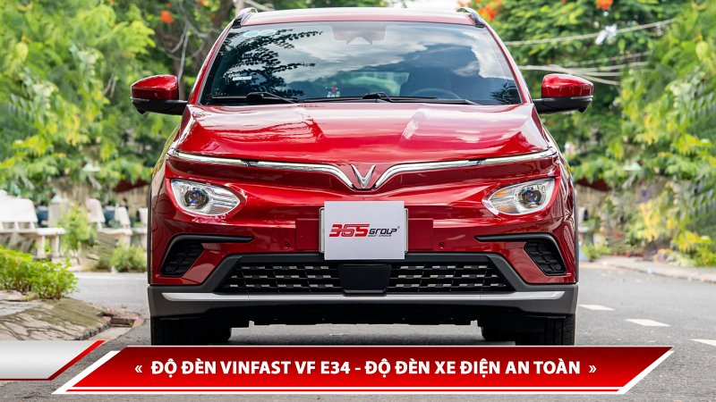 ĐỘ ĐÈN VINFAST VF E34 - ĐỘ ĐÈN XE ĐIỆN AN TOÀN
