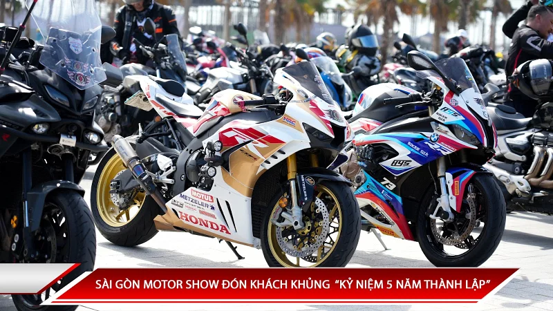 SAIGON MOTOR SHOW ĐÓN LƯỢNG KHÁCH KHỦNG NHÂN DỊP “KỶ NIỆM 5 NĂM THÀNH LẬP” TẠI NOVAWORLD - PHAN THIẾT