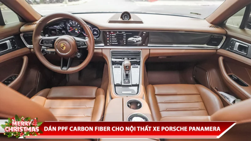 DÁN PPF NỘI THẤT Ô TÔ CHO XE PORSCHE PANAMERA