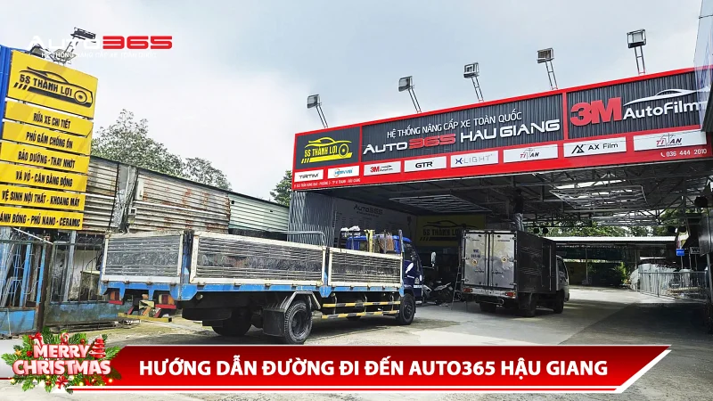 Hướng dẫn đường đi đến Auto365 Hậu Giang