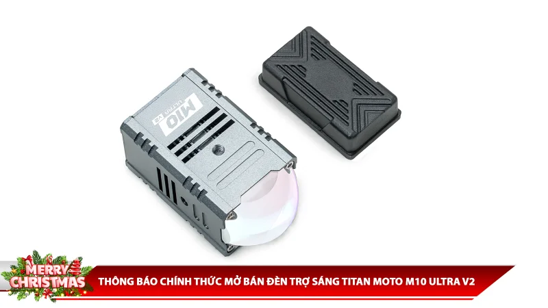 THÔNG BÁO CHÍNH THỨC MỞ BÁN ĐÈN TRỢ SÁNG TITAN MOTO M10 ULTRA V2