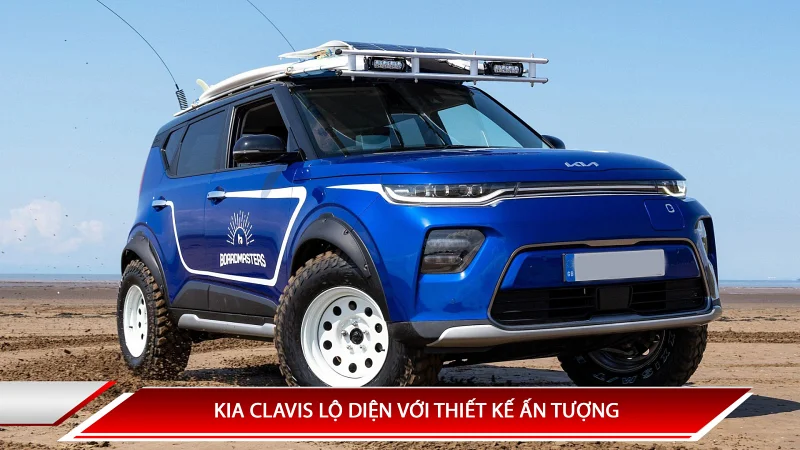 KIA CLAVIS LỘ DIỆN VỚI THIẾT KẾ ẤN TƯỢNG