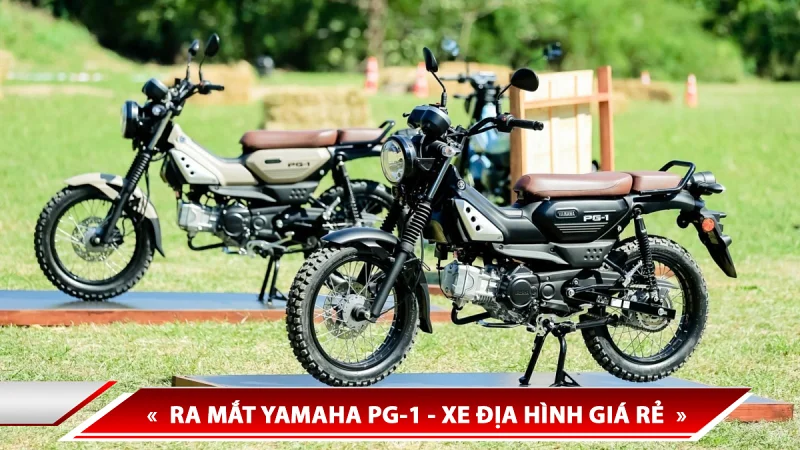 RA MẮT YAMAHA PG-1 - XE ĐỊA HÌNH GIÁ RẺ