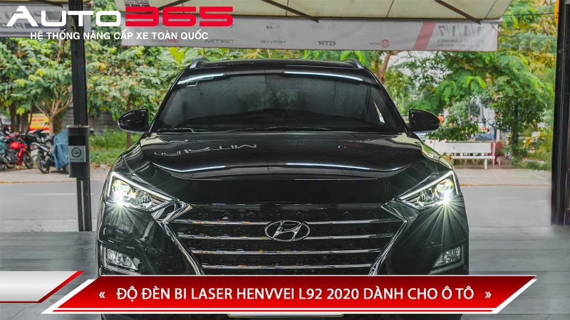 ĐỘ ĐÈN BI LASER HENVVEI L92 2020 DÀNH CHO Ô TÔ