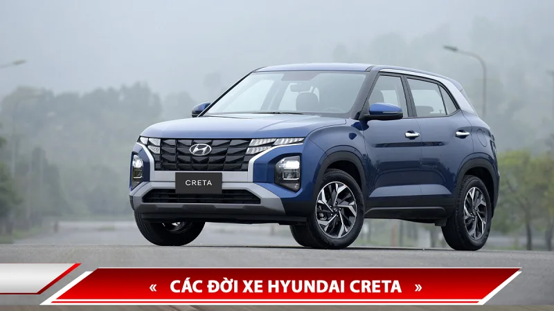 Lịch sử hình thành Hyundai Creta - các đời xe Hyundai Creta trên thế giới và Việt Nam