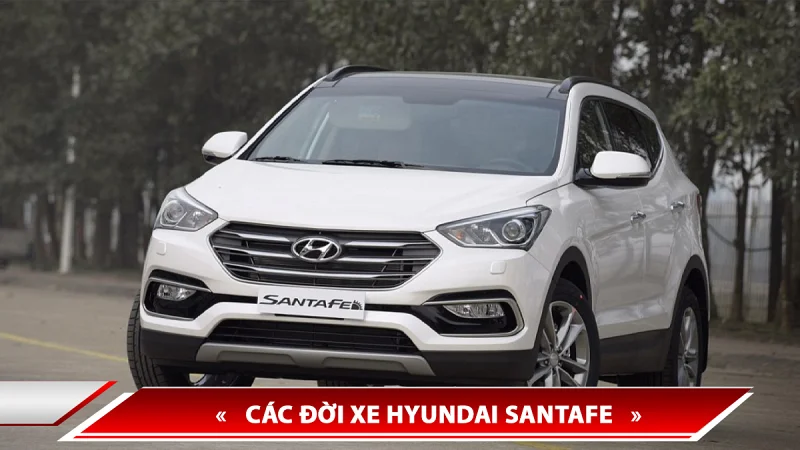 Lịch sử hình thành Hyundai Santafe - các đời xe Hyundai Santafe trên thế giới và Việt Nam