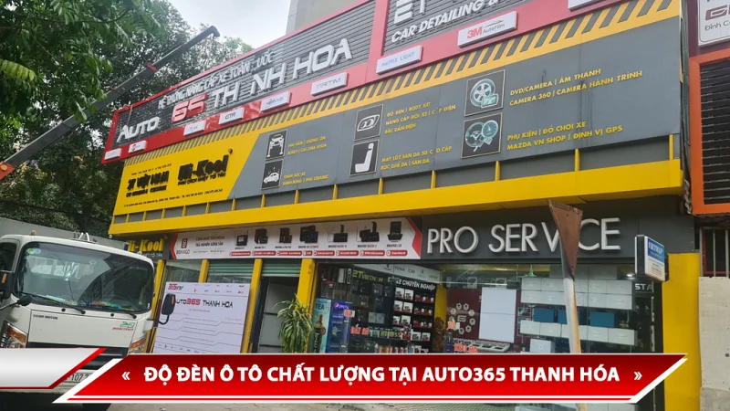 ĐỘ ĐÈN Ô TÔ CHẤT LƯỢNG TẠI AUTO365 THANH HÓA
