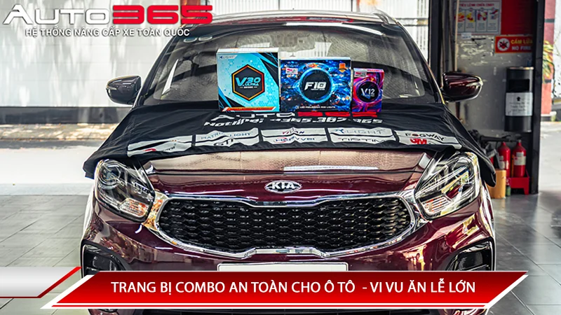 TRANG BỊ COMBO AN TOÀN CHO Ô TÔ  - VI VU ĂN LỄ LỚN