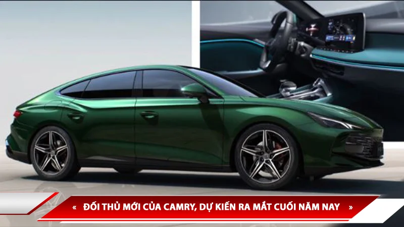 ĐỐI THỦ MỚI CỦA TOYOTA CAMRY, DỰ KIẾN RA MẮT CUỐI NĂM NAY