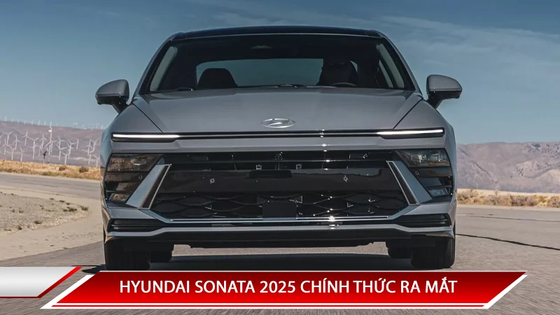 HYUNDAI SONATA 2025 CHÍNH THỨC RA MẮT - GIÁ KHỞI ĐIỂM TỪ 26.650 USD