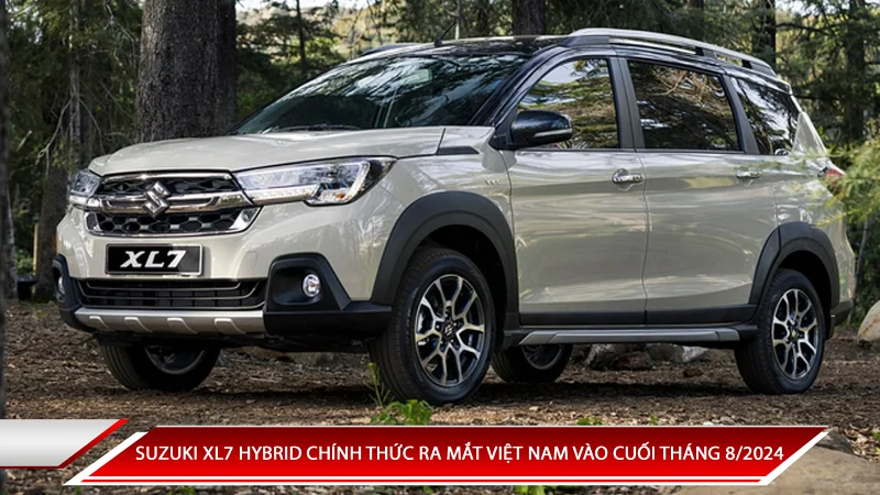 SUZUKI XL7 HYBRID CHÍNH THỨC RA MẮT VIỆT NAM VÀO CUỐI THÁNG 8/2024