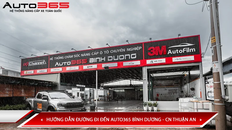 Hướng dẫn đường đi đến Auto365 Bình Dương - CN Thuận An