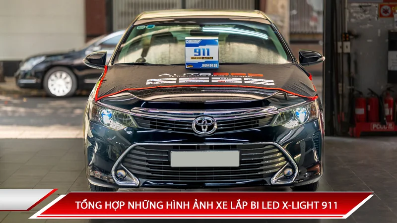 TỔNG HỢP NHỮNG HÌNH ẢNH XE LẮP BI LED X-LIGHT 911