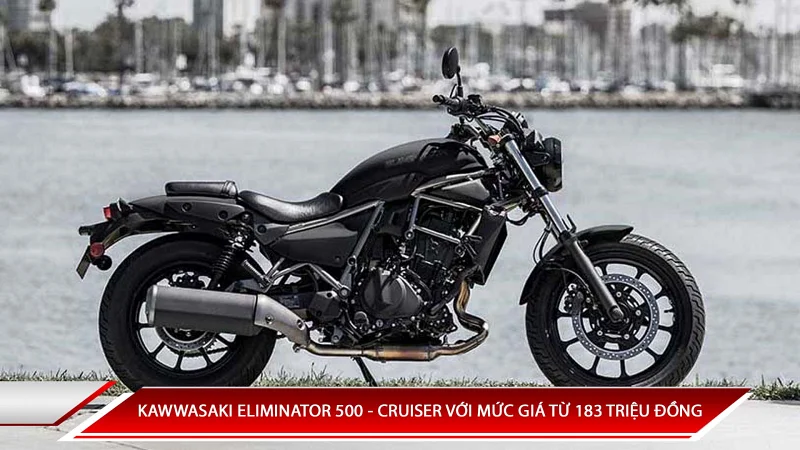 Kawasaki Eliminator 500 - cruiser đường phố ra mắt với mức giá từ 183 triệu đồng