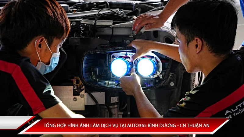 TỔNG HỢP HÌNH ẢNH XE LÀM DỊCH VỤ TẠI AUTO365 BÌNH DƯƠNG - CN THUẬN AN