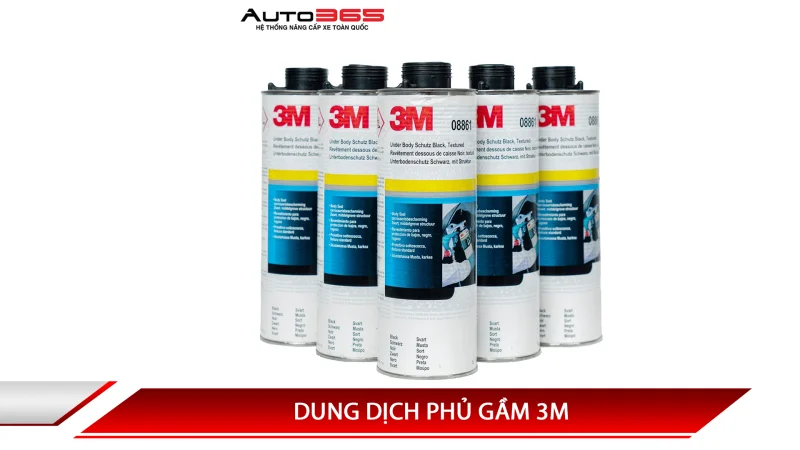 DUNG DỊCH PHỦ GẦM 3M: THƯƠNG HIỆU PHỦ GẦM ĐẾN TỪ MỸ