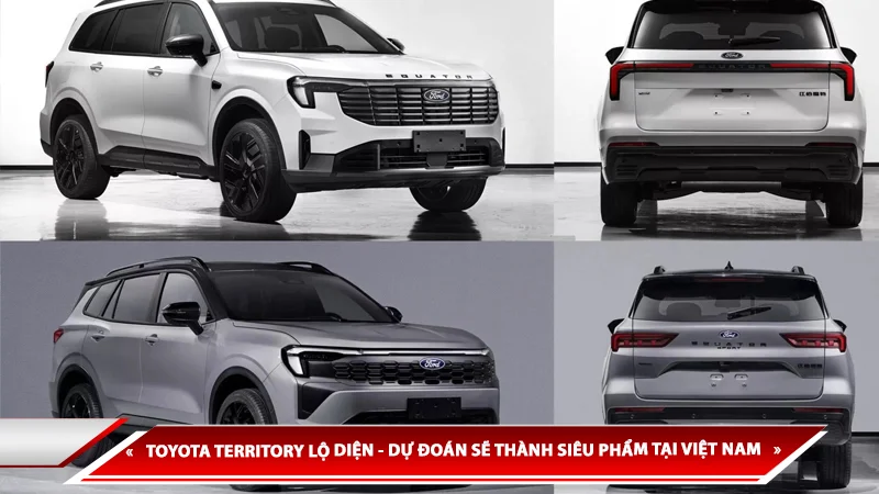 FORD TERRITORY 2024 LỘ DIỆN - DỰ ĐOÁN SẼ LÀ BOM TẤN TẠI VIỆT NAM