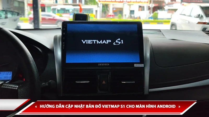 Hướng dẫn cập Nhật Bản đồ Vietmap S1 cho màn hình Android