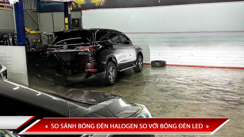 SO SÁNH BÓNG ĐÈN HALOGEN SO VỚI BÓNG ĐÈN LED