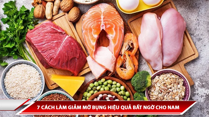 7 CÁCH LÀM GIẢM MỠ BỤNG HIỆU QUẢ BẤT NGỜ CHO NAM