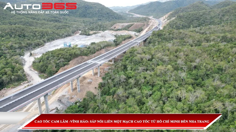 CAO TỐC CAM LÂM -VĨNH HẢO: SẮP NỐI LIỀN MỘT MẠCH CAO TỐC TỪ HỒ CHÍ MINH ĐẾN NHA TRANG