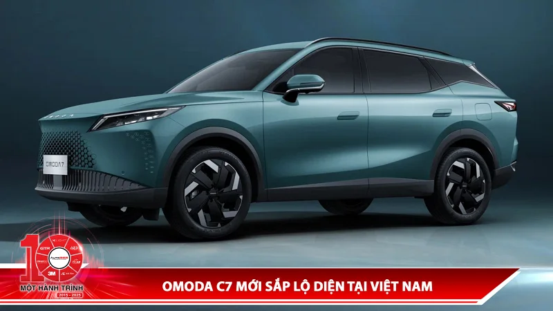 Omoda C7 mới sắp lộ diện tại Việt Nam