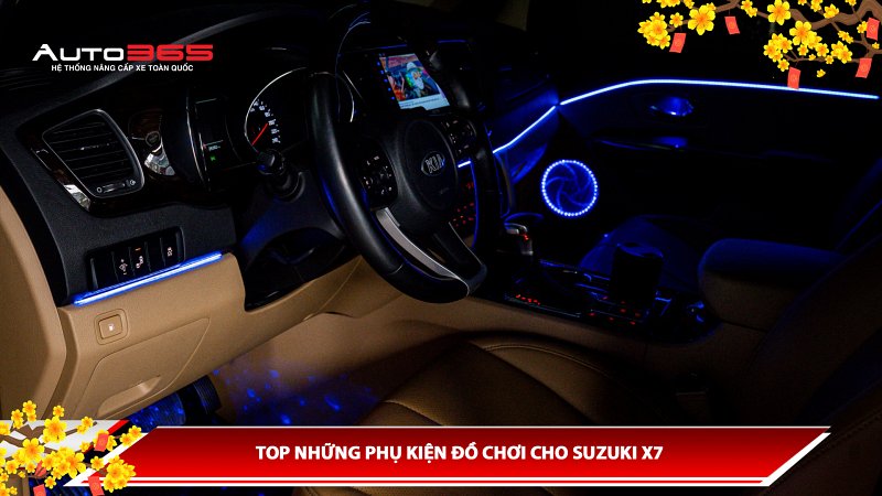 TOP NHỮNG PHỤ KIỆN ĐỒ CHƠI CHO SUZUKI XL7