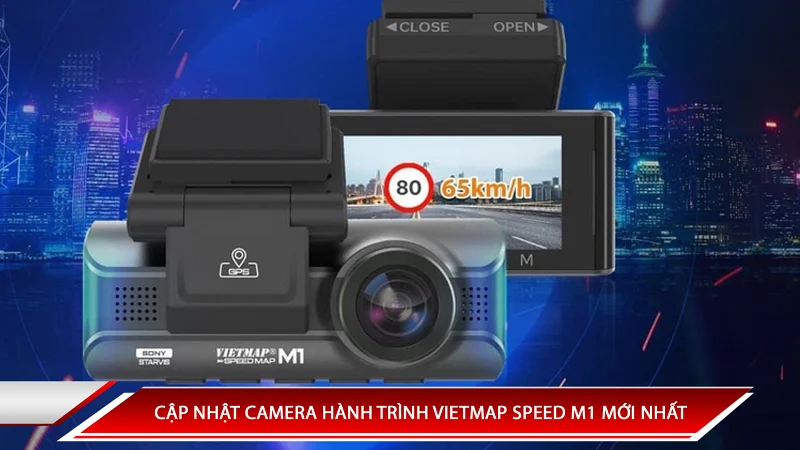 Cập Nhật camera hành trình Vietmap SpeedMap M1 mới nhất