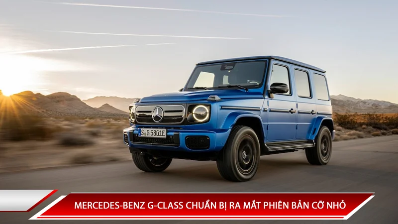MERCEDES-BENZ G-CLASS CHUẨN BỊ RA MẮT PHIÊN BẢN CỠ NHỎ
