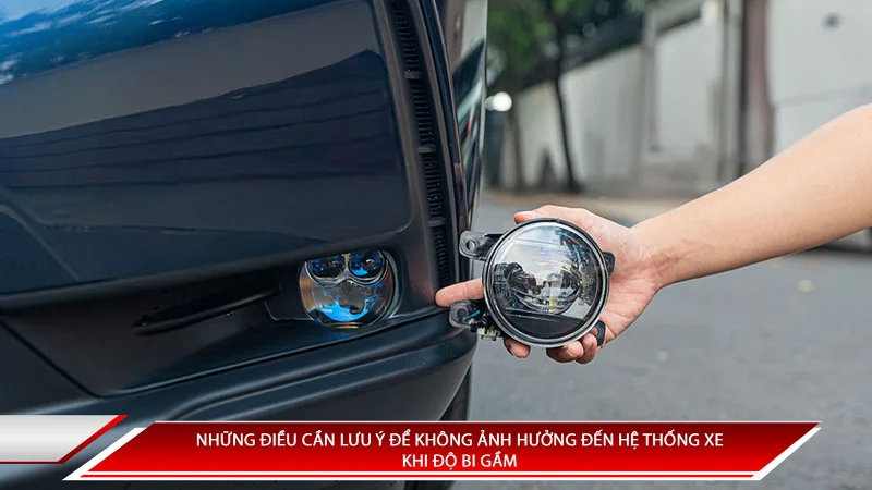 Lắp đặt bi gầm ô tô: những điều cần lưu ý để không ảnh hưởng đến hệ thống xe