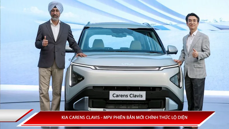 Kia Carens Clavis - MPV phiên bản mới chính thức ra mắt