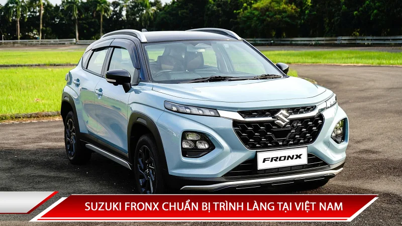 Suzuki Fronx chuẩn bị trình làng tại Việt Nam