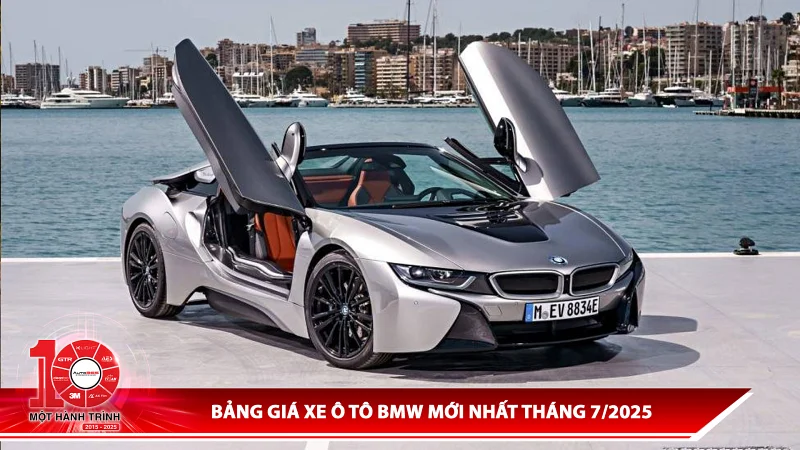 Bảng giá xe ô tô BMW tháng 7/2025