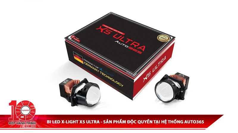 Bi LED X-Light X5 Ultra - sản phẩm có tại hệ thống Auto365