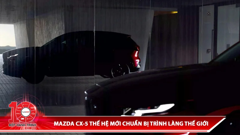 Mazda CX-5 thế hệ mới chuẩn bị trình làng Thế Giới