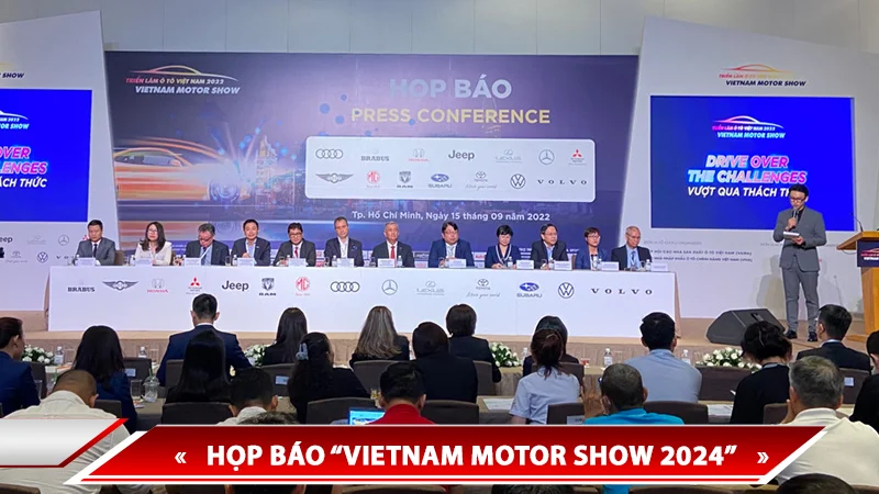HỌP BÁO “VIETNAM MOTOR SHOW 2024” - HÉ LỘ NHỮNG THƯƠNG HIỆU XE MỚI NHẤT SẼ GÓP MẶT