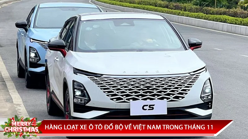 HÀNG LOẠT XE Ô TÔ ĐỔ BỘ VỀ VIỆT NAM TRONG THÁNG 11