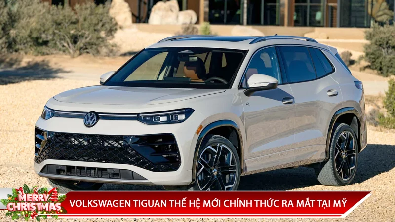 VOLKSWAGEN TIGUAN THẾ HỆ MỚI RA MẮT KHÁCH HÀNG MỸ