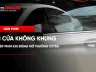 Dán phim kính cửa không khung: lưu ý mép phim khi đóng mở thường xuyên