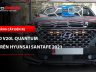 Hyundai Santa Fe 2021 Premium lắp X-Light V20L Quantum lens vuông 