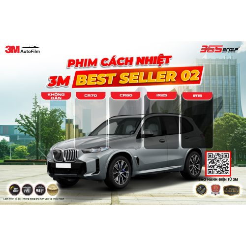 PHIM CÁCH NHIỆT 3M BEST SELLER 02 SEDAN
