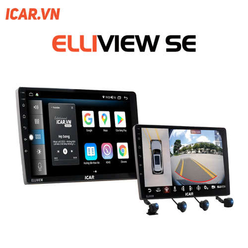 MÀN HÌNH ANDROID Ô TÔ ELLIVIEW SE