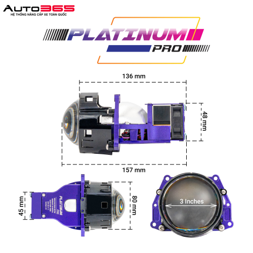 BI LED TITAN PLATINUM PRO
