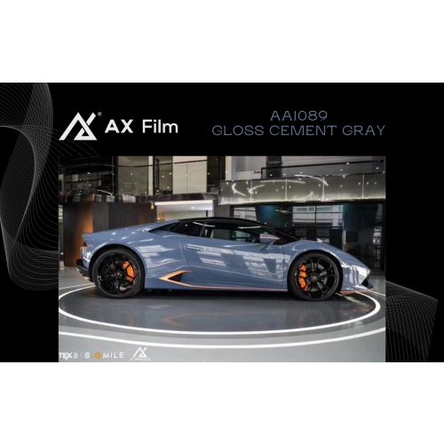 AX WRAP FILM GLOSS CEMENT GRAY – XÁM XI MĂNG BÓNG LAMBORGHINI