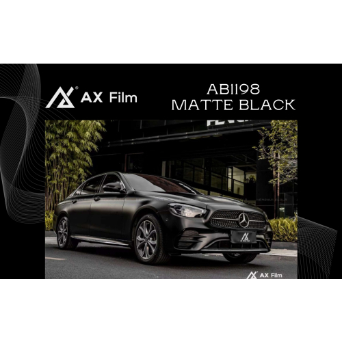 AX WRAP FILM MATTE BLACK – ĐEN MỜ MERCEDES BENZ E300