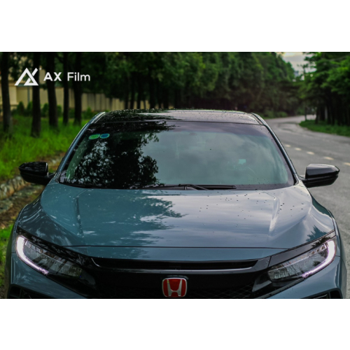 AX WRAP FILM GLOSS LIGHT CEMENT GRAY – XI MĂNG SÁNG BÓNG - HONDA CIVIC